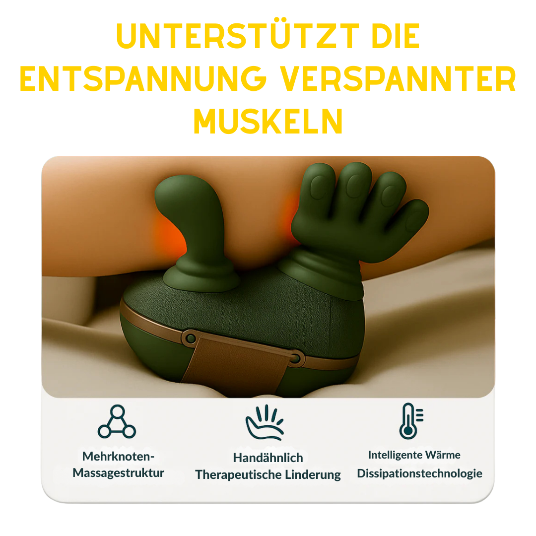 Mediva Massagegerät für Nacken, Schultern & Rücken