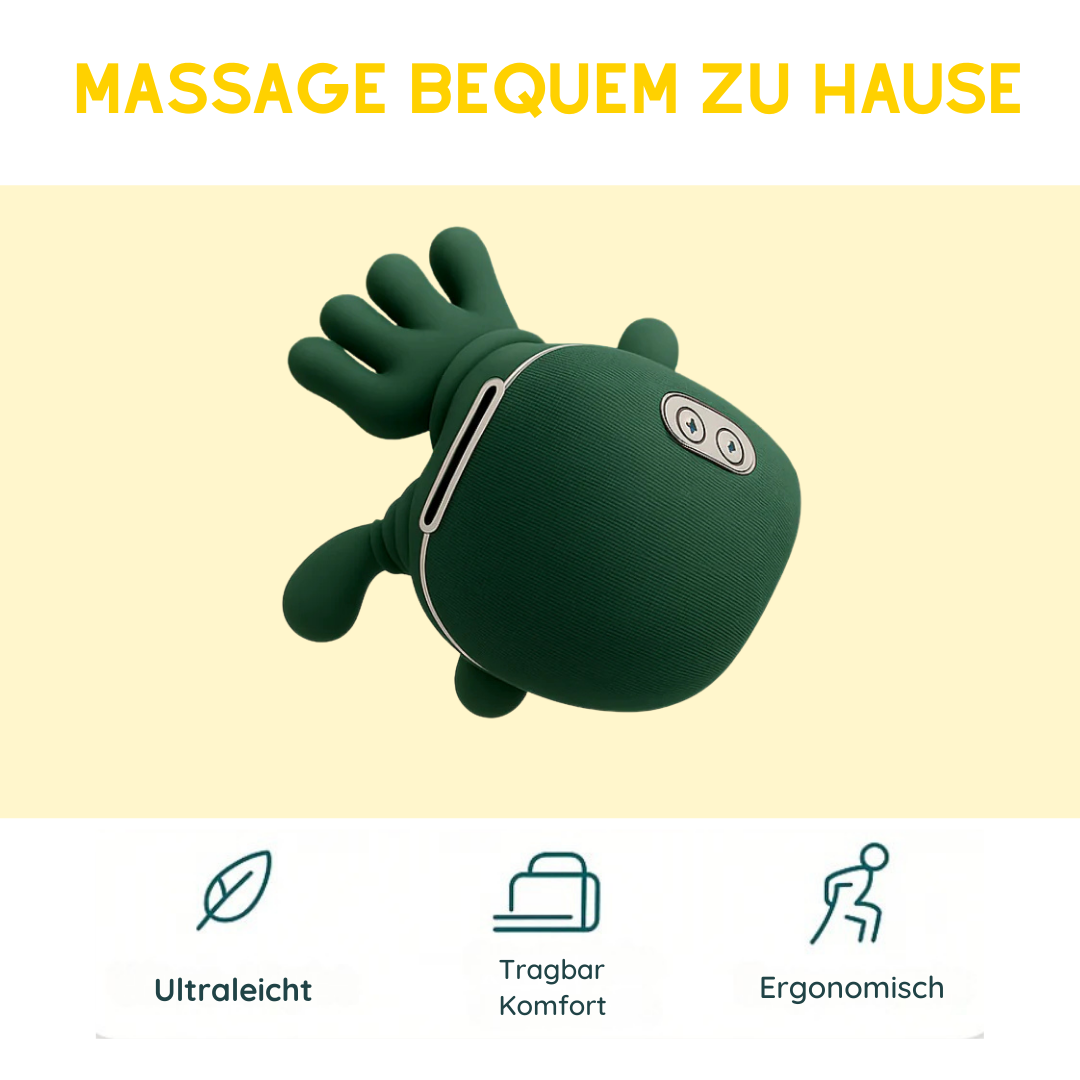 Mediva Massagegerät für Nacken, Schultern & Rücken